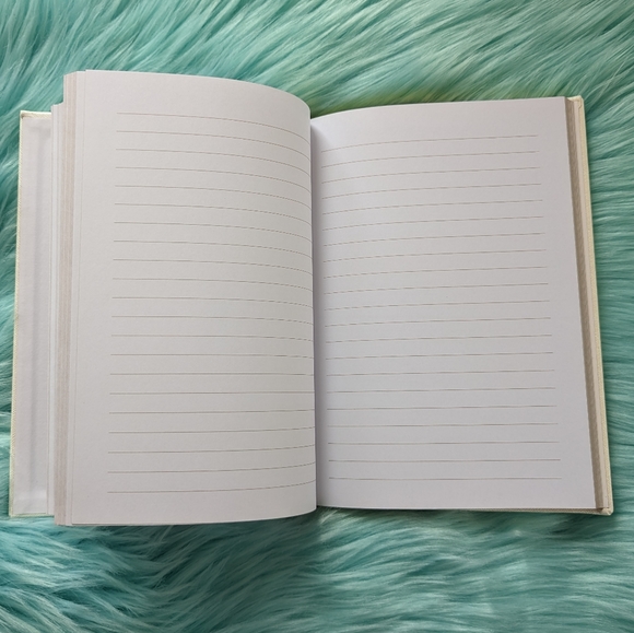 White Leather Journal - Picture 2 of 6
